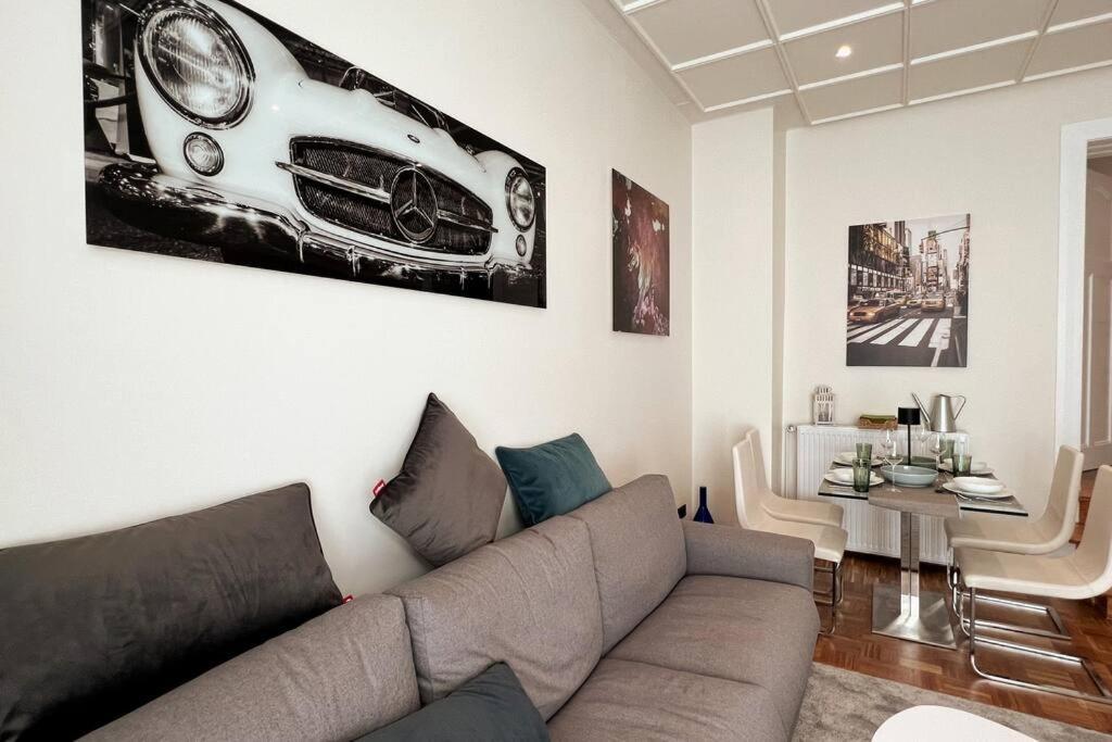 Soul-Apartment Terrasse Privat-Parkplatz Boxspringbett 55Zoll Tv Wlan Лайпциг Екстериор снимка